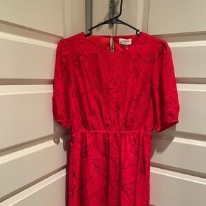 Storia Cut Out Heart Back Mini Dress